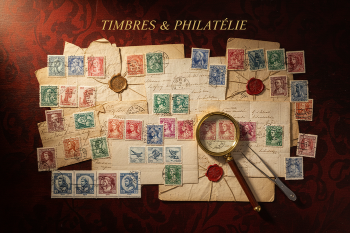 TIMBRES PHILATÉLIE