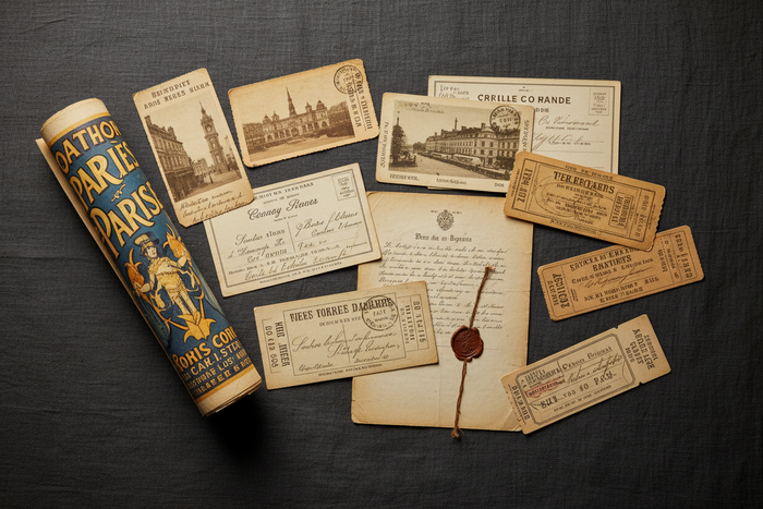 DOCUMENTS  PAPIER ANCIENS